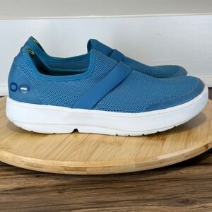 Good Q3 Slip On Sneakers Womens 8 Blue Good Mesh Lightweight Walking Shoes